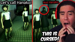 3 JAPANESE GIRLS TRY TO SUMMON A SPIRIT IN A BATHROOM..WHAT COULD GO WRONG?! | Hanako (Full Game)