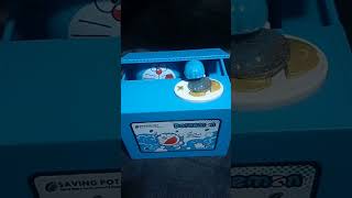 AMAZING DORAEMON COIN BANK TOY #viralvideos #satisfying #trendingshorts #ytshorts