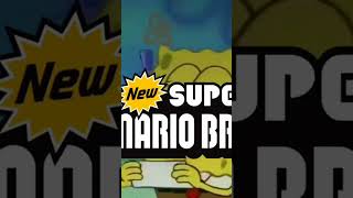 SpongeBob Wrong Notes Meme - Mario Athletic Theme #shorts #shortsvideo #trending #memes #spongebob