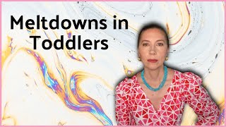 Meltdowns in toddlers