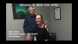 Mechanical Neck Pain Symptoms Intro
