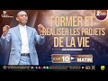 former et realiser les projets de la vie ii past. eric mavinga masiala ii sam. 11 01 2025 ii matin