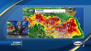 Video: Severe thunderstorm warnings issued for NH Friday