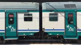 Treno Regionale di Trenitalia con Loghi Pubblicitari “MARCHE BELLEZZA INFINITA”