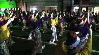 ほにや 2015　よさこい大賞発表瞬間　菜園場競演場　高知よさこい