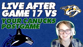 The Canucks Take on the Nashville Predators | Nov 17, 2024 | Game Over Vancouver