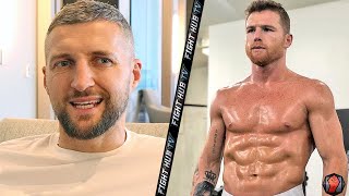 CARL FROCH GIVES CANELO MAD RESPECT “HES THE ULTIMATE FIGHTING MACHINE! DEFENSE IS AMAZING”