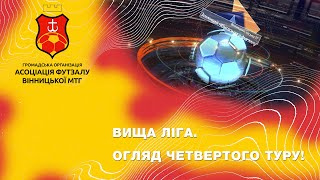 Вінниця Футзальна. Огляд Четвертого туру Зимового чемпіонату з футзалу. Вища ліга. 12.02.2023