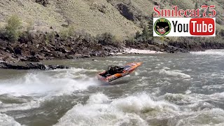 Fx68 Liquidy Spilt. Salmon River Jet Boat Race.