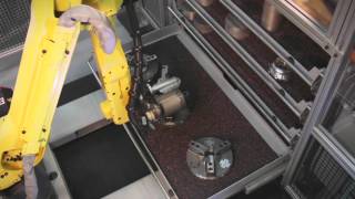 Robotic Machining System Features Automated Changeover for Workholding & Parts - Gosiger