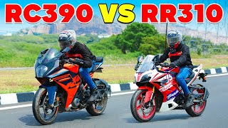 300cc ல எந்த Bike வாங்கலாம் ? | Daily City Usageக்கு எது Set ஆகும் ? | RR 310 vs RC 390 🔥