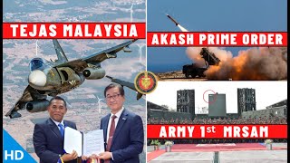 Indian Defence Updates : Tejas Malaysia Lost,Akash Prime Order,Army 1st MRSAM,450 Sniper Rifles Deal