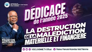 DEDICACE 2025 AVEC LE PAST FRANÇOIS MUTOMBO VH/ LUNDI 03 FEV 2025