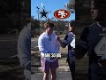 Cowboys vs 49ers fan predictions