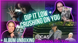 LUCAS 루카스 'Dip It Low' & Crushing On You + Album Unboxing | K-Cord Girls Reaction