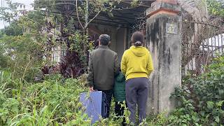 Couple and son confused when returning home after many years of working away from home