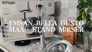 Emsan Bella Gusto Maxi  Stand Mikser Mutfak Şefi 1300W 5 Lt ürün deneyimi #emsan #mutfak #cooking