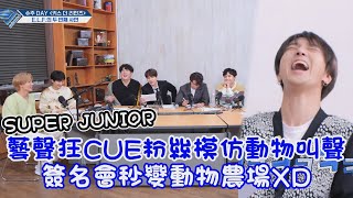 藝聲狂CUE粉絲模仿動物叫聲 SUPER JUNIOR簽名會秒變動物農場XD