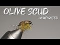 Olive Scud Fly Pattern Unweighted tied by Svenddiesel