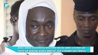 Visite De Serigne Lamine Baara Mbacké Madina Aux Cuisines Des Fidèles