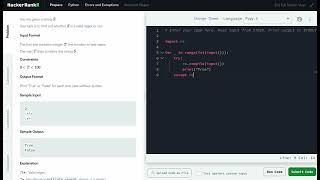 Hackerrank Python Solution #2 Errors and Exceptions - Python: Incorrect Regex