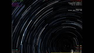 Allsky Star Trails Timelapse - 2024-12-08 - Night