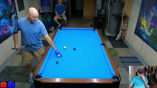 Adam (652 Fargo) vs Matt (497 Fargo) 9/15/2024 Set #1 - 9-ball