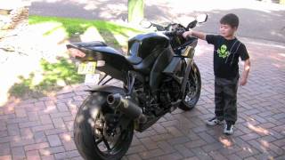 2008 Kawasaki ZX10r Mid pipe replacement Akrapovic