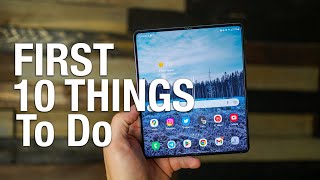 GALAXY Z FOLD 4: First 10 Things to Do!