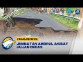 Ambrolnya Jembatan Akibat Hujan Deras di Tasikmalaya