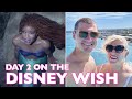 The BEST 2nd Day On The DISNEY WISH | Pirate Night, Frozen, Palo, Little Mermaid, AR, Cruise Line