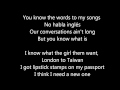 Jason Derulo - Talk Dirty Lyrics |MusicByThienn ♪