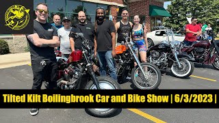 Tilted Kilt Boilingbrook Car and Bike Show | 6/3/2023 | Rocket Fools | Corvette, Harley, Honda |