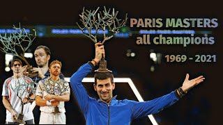 all Paris Masters Champions 1986 - 2021 in less than 3 minutes