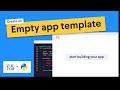How to Create a Empty App Template – VIKTOR Tutorial