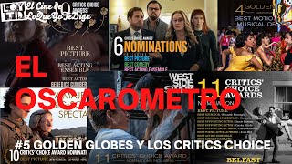 El Oscarómetro 2022 #05: Nominaciones Globos de Oro y Critics'Choice