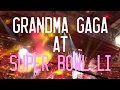 Grandma Gaga at Lady Gaga's Super Bowl 51 Halftime Show