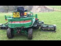 ransomes 350d 5 gang fairway mower kubota engine