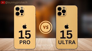 iphone 15 Pro Vs iphone 15 Ultra || Specs Leaked