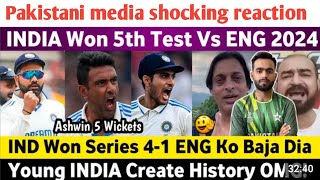 IND Terror in INDIA is Incredible | PAKISTAN Reaction on INDIA Beat ENG in 5th Test