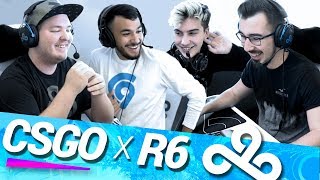 Cloud9 CS:GO x R6 Crossover | CS:GO 2v2!