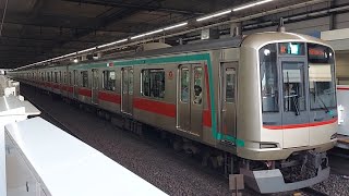 【行き先表示3色LED】東急5000系5102F準急中央林間駅行き青葉台駅発車(2022/12/4)