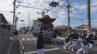 平成30年9月23日泉佐野長坂地区試験曳き　泉佐野だんじり祭