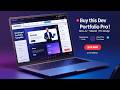 Portfolio Pro – Developer Portfolio Template (Next.js + Tailwind CSS )