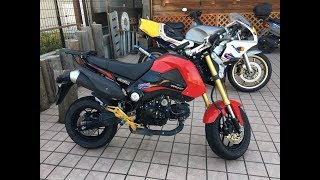 2013 HONDA GROM　2017 ホンダ・グロムカスタム　2013 HONDA MSX125　4MINI　JC61　2013 HONDA グロム125カスタム