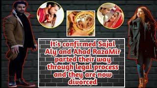 Sajal Aly Might Have Just Confirmed Divorce With Ahad Raza Mir