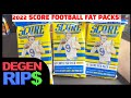 QB Hit! 2022 Score Football Value Pack Review!