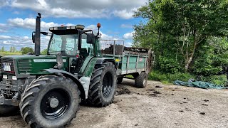 [CABVIEW] Fendt 512C Briri Miststreuer im Moor