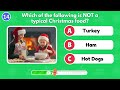 test your christmas knowledge christmas trivia quiz 🎅🎄