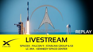SpaceX - Falcon 9 - Starlink Group 6-53 - LC-39A - Kennedy Space Center - April 24, 2024